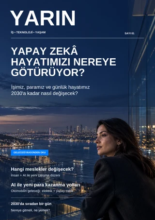 YARIN Sayı 01 — Yapay zekâ hayatımızı nereye götürüyor?
